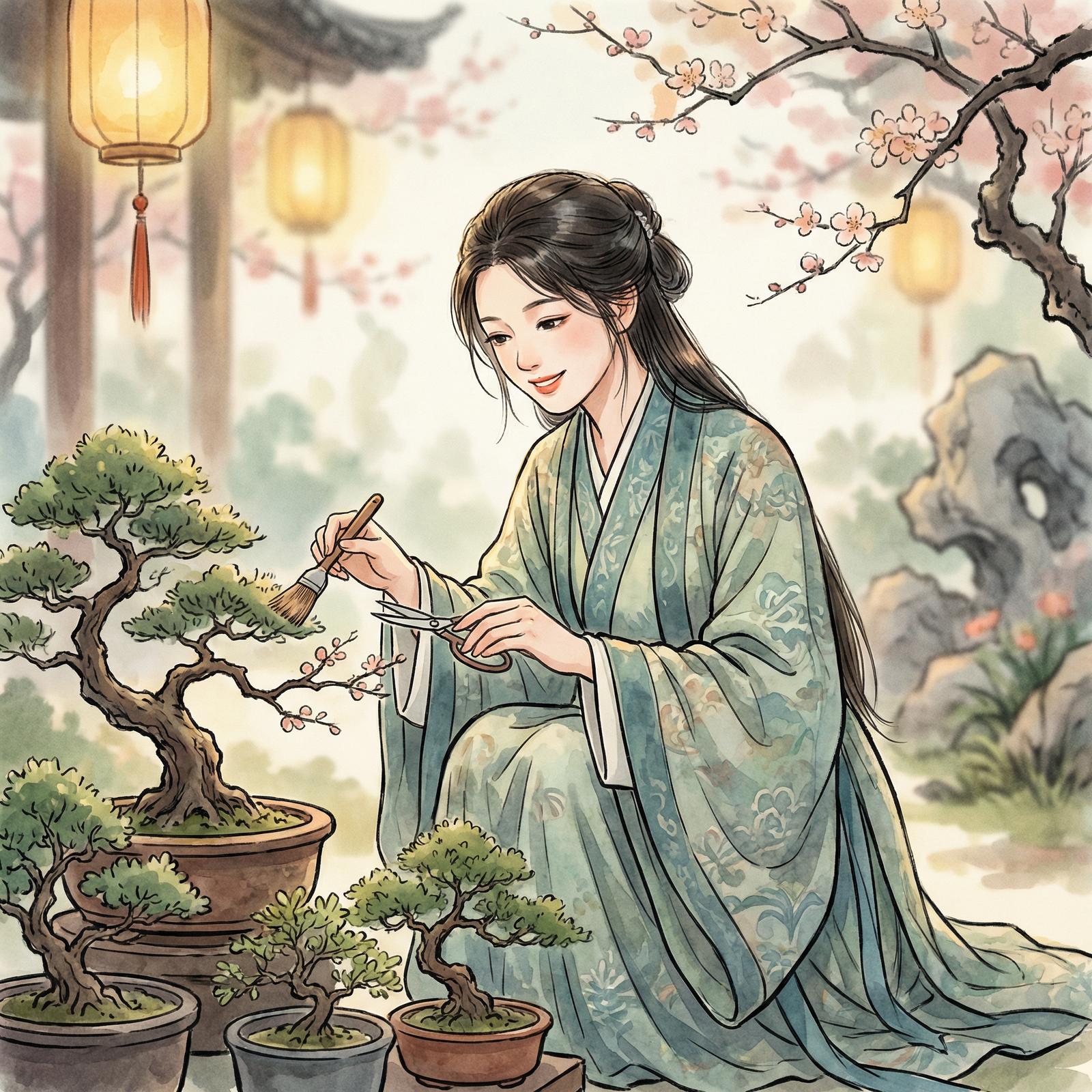 同人动漫植物摄影师苏婉清