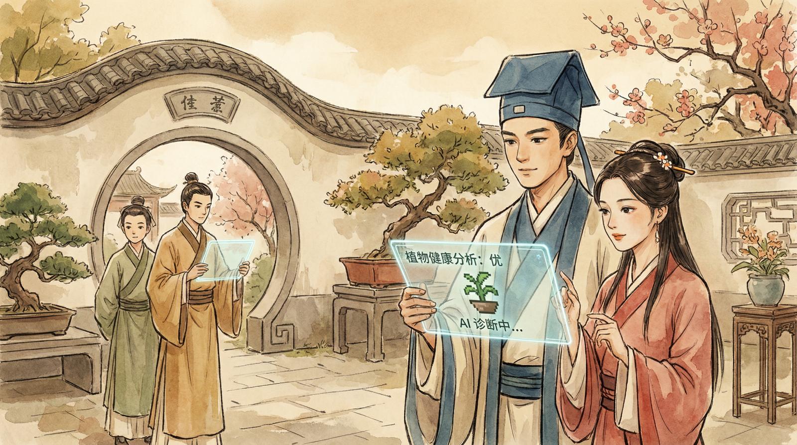同人动漫AI植物视频
